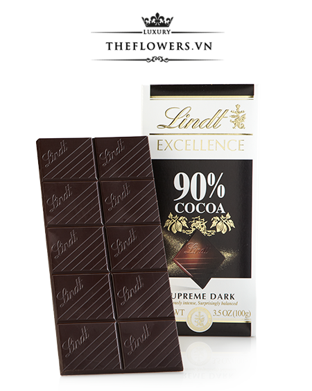 Socola Lindt Excellence 90% Cocoa