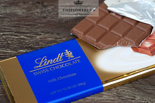 Socola Lindt Swiss Chocolate Chicago Gold Bar