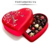 Socola Godiva Valentine's Day Fabric Heart