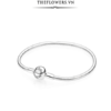 Pandora Moments Smooth Silver Clasp Bracelet